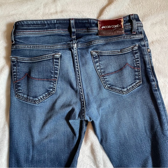 Jacob Cohen Style 622 Japanese Fabric Demin Jeans Sz 32 Made in Italy - Picture 13 of 16